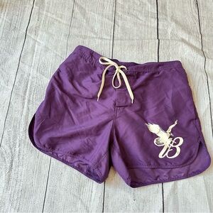 Budweiser By PacSun Eagle 15" size medium purple Swim Trunks